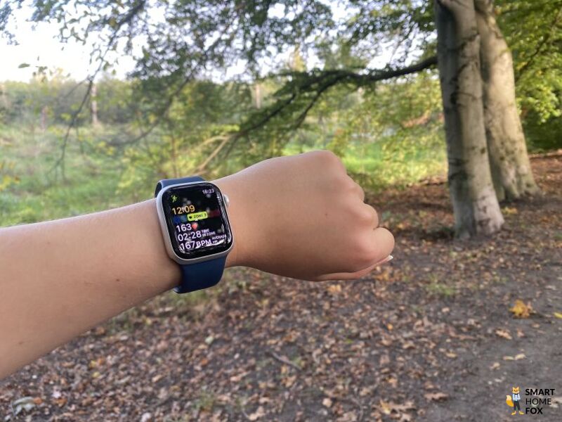 Пульсовые зоны на Apple Watch 9.